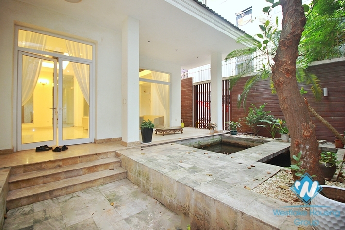 Modern and high quality house for rent in Tay Ho area